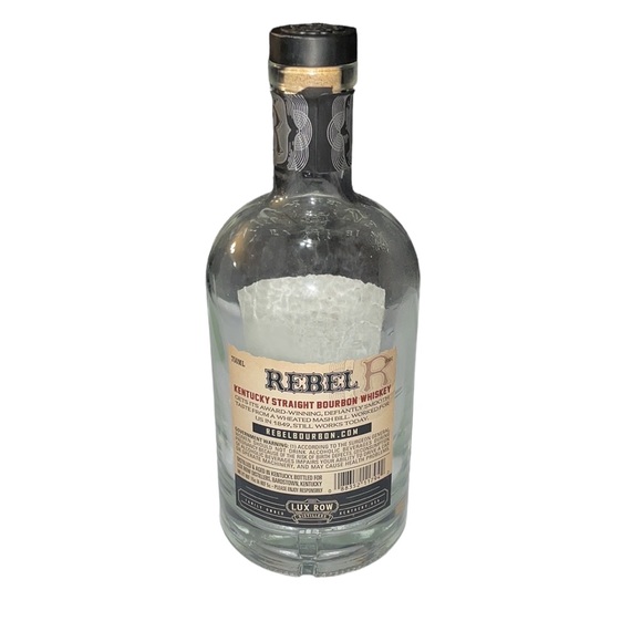 3 Empty Bottles Beam Bourbon Rebel Bourbon Whiskey Kraken Black Spiced Rum Craft - Picture 7 of 10